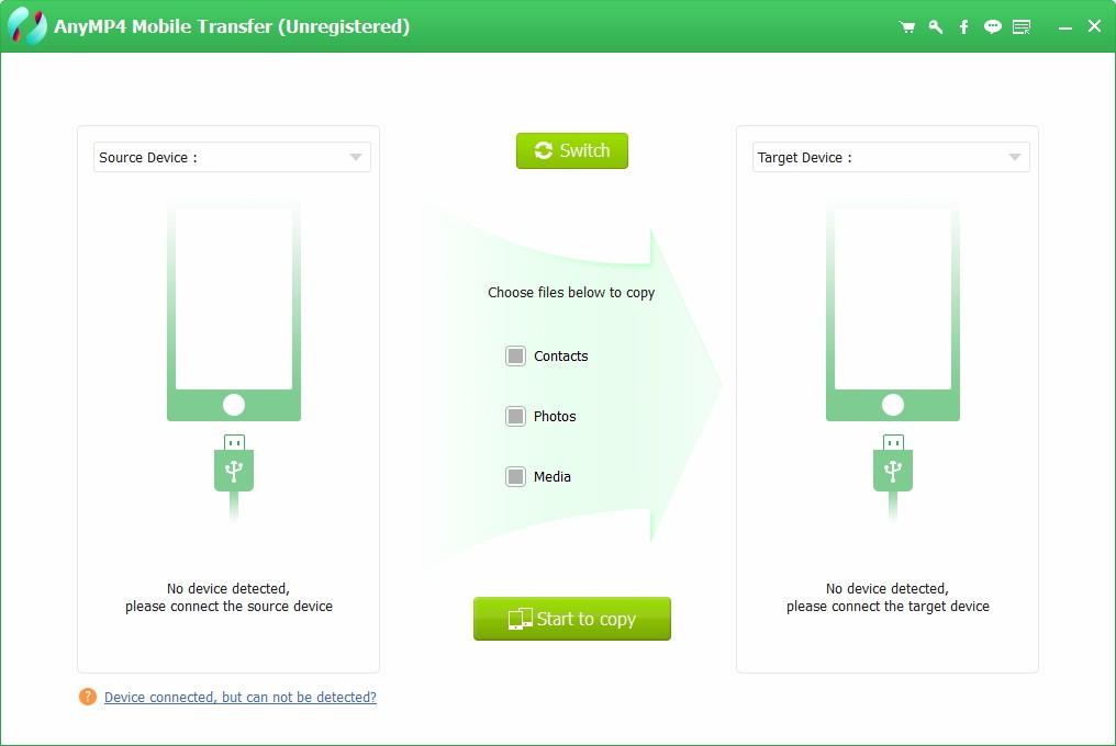 AnyMP4 Mobile Transfer下载,手机数据传输软件